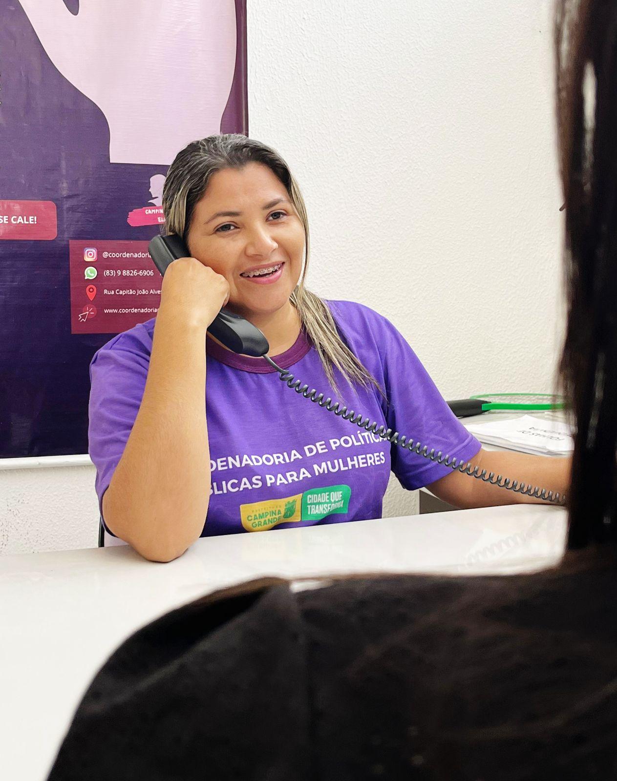 Coordenadoria da Mulher da PMCG tem novo número de telefone para atender em sigilo mulheres vítimas de violência