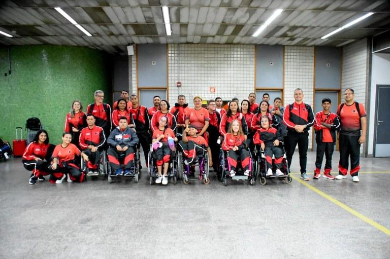 Delegação da Paraíba já está em São Paulo para as disputas das Paralimpíadas Escolares
