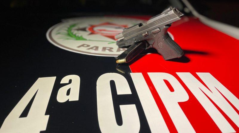 OPERAÇÃO CIDADE SEGURA: Polícia Militar apreende arma de fogo em Bayeux