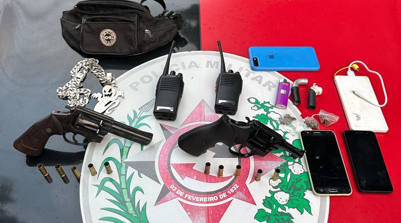Operação Eternidade apreende oito armas de fogo na grande João Pessoa