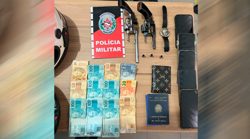 Operação Eternidade: Polícia Militar apreende armas de fogo após confronto com dupla, no sertão