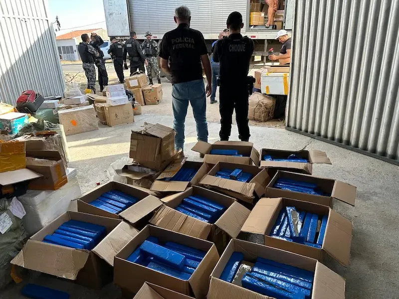 Polícia Federal apreende mais de 1 tonelada de drogas em Conceição, no Sertão da Paraíba