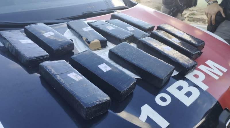 Polícia Militar abre a semana com 15 quilos de drogas apreendidas na capital
