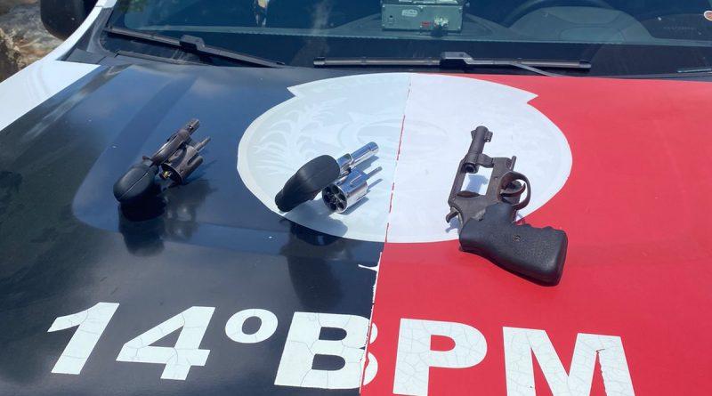 Polícia Militar prende dois suspeitos de envolvimento em assassinato em Cajazeirinhas