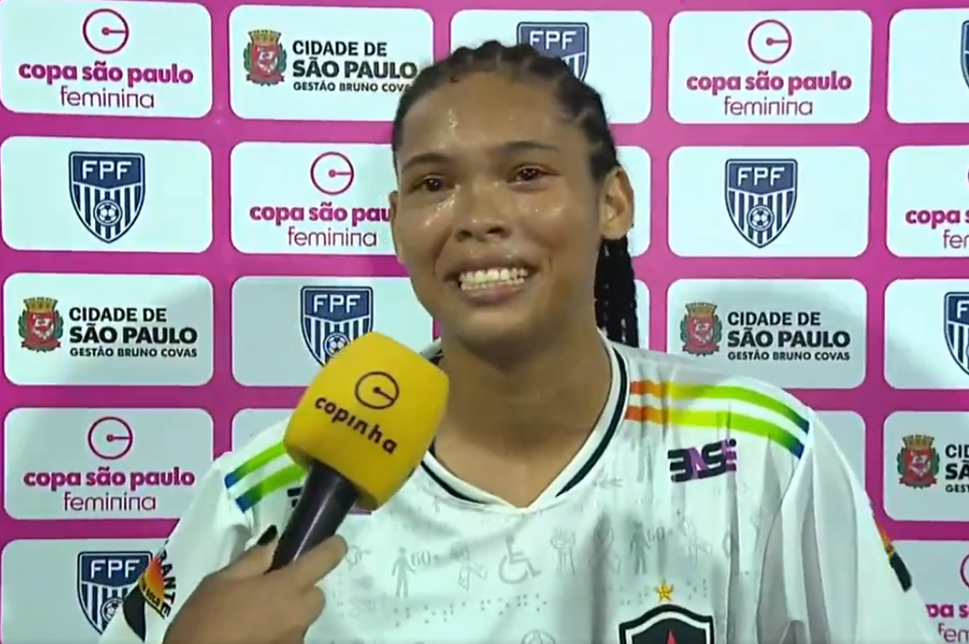 Jogadora do Botafogo-PB se emociona ao falar de estreia na Copinha Feminina