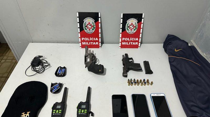 Mais de 20 armas de fogo são apreendidas em 24h na Paraíba