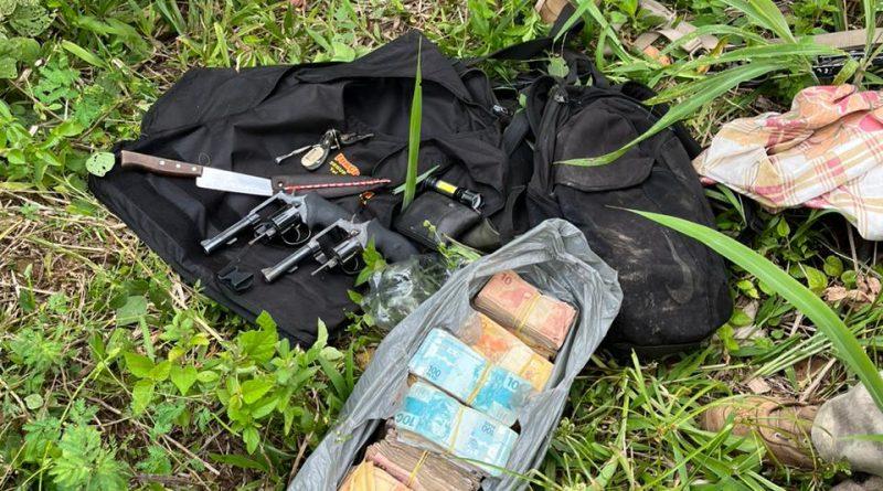 Polícia Militar prende acusado de assaltar banco em Alagoa Nova e recupera material roubado
