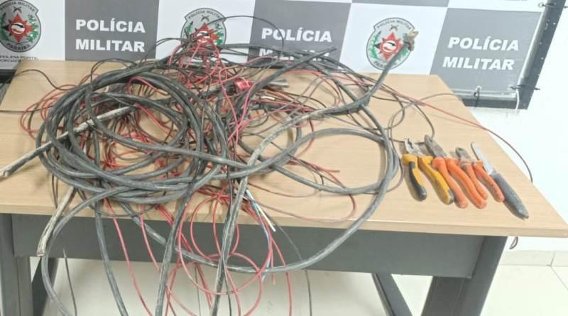 Polícia Militar prende acusado de tentar furtar fios e prisões chegam a 32 na grande João Pessoa