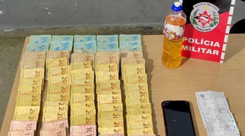 REINCIDÊNCIA: Polícia Militar prende, pela 2ª vez, criminoso acusado de assaltar lotérica em Campina Grande