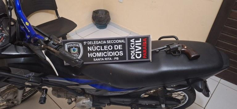 24 HORAS: Polícia Civil prende em flagrante suspeito de homicídio em Santa Rita