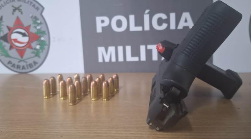 Durante fiscalização no trânsito, Polícia Militar apreende arma de fogo na Capital