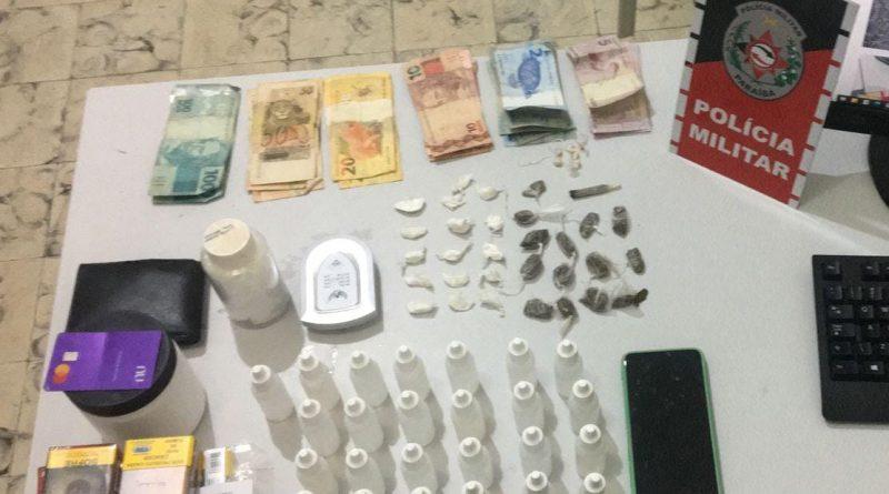 Polícia Militar desarticula ponto de tráfico de drogas na cidade de Pombal