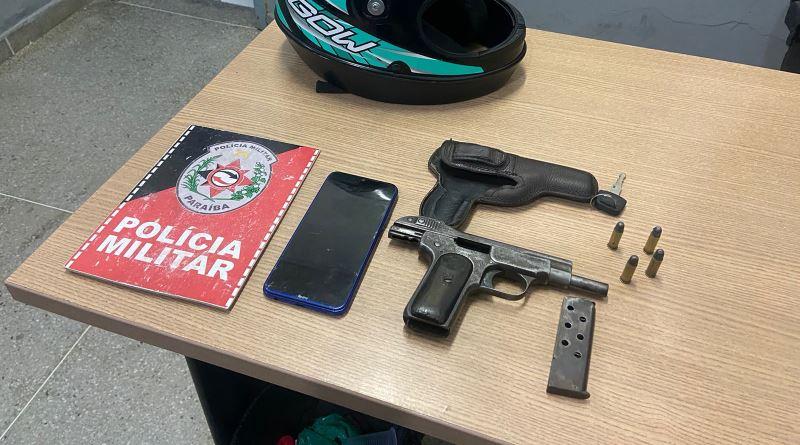 Ações da PM em Campina Grande recuperam veículos roubados, e prendem acusados por tráfico, porte ilegal de arma e crimes patrimoniais
