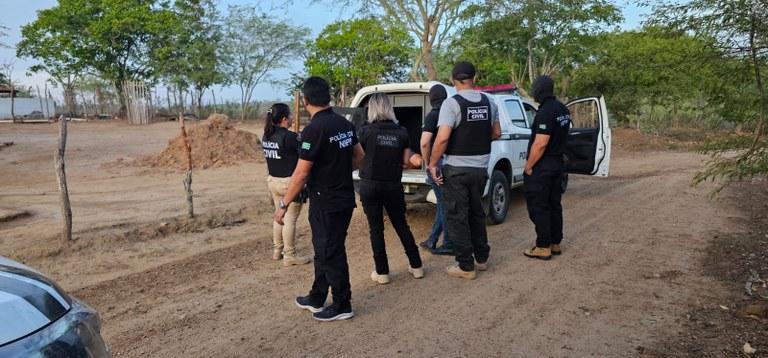 CINCO DIAS: Polícia Civil investiga, identifica e prende homem que matou ‘surdo-mudo’ em Gado Bravo
