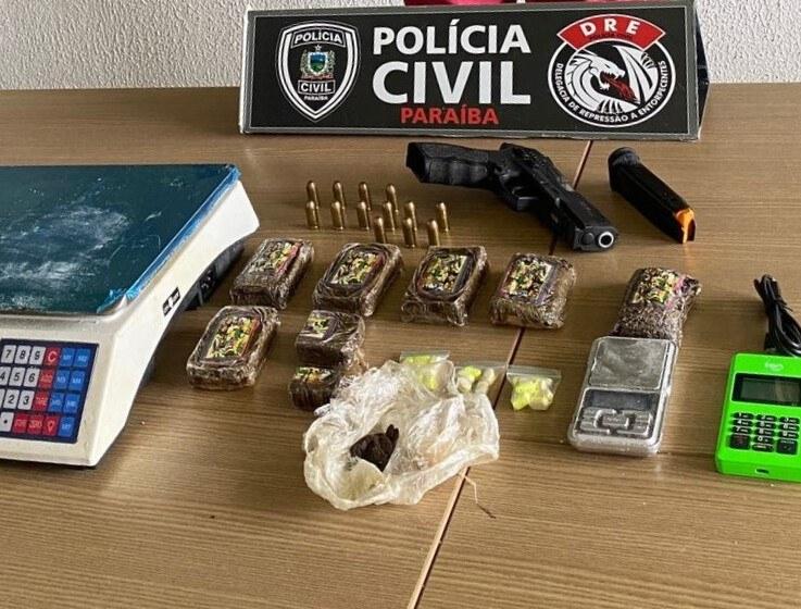 DRE: Polícia Civil prende narcotraficante internacional em João Pessoa