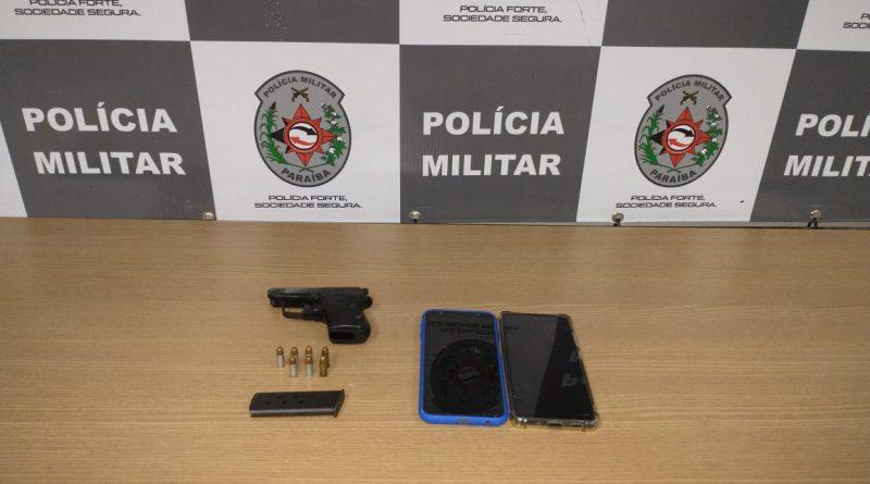 Foragido da justiça de Pernambuco é preso em João Pessoa com arma e rádios comunicadores