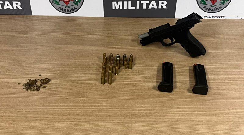 Mais uma arma é apreendida durante reforço do policiamento na zona sul de João Pessoa