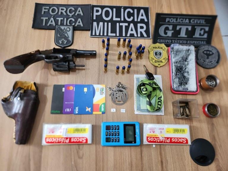 Operação policial prende investigado por homicídio no município de Picuí