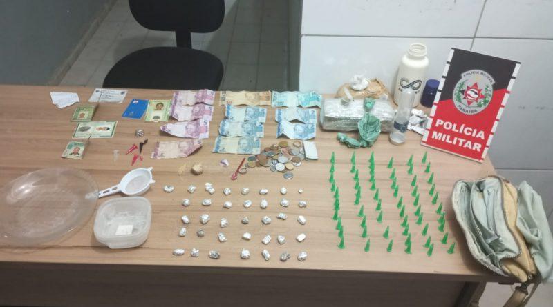 Polícia Militar prende mulher por tráfico de drogas na cidade de Sousa