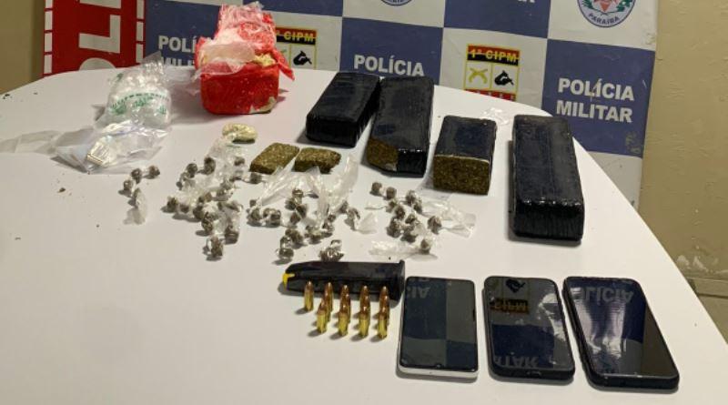 PREVENÇÃO: Polícia Militar frustra tráfico e apreende drogas e munições no Litoral Sul