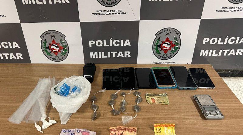 Procurado da justiça por tráfico é localizado e flagrado com drogas em João Pessoa