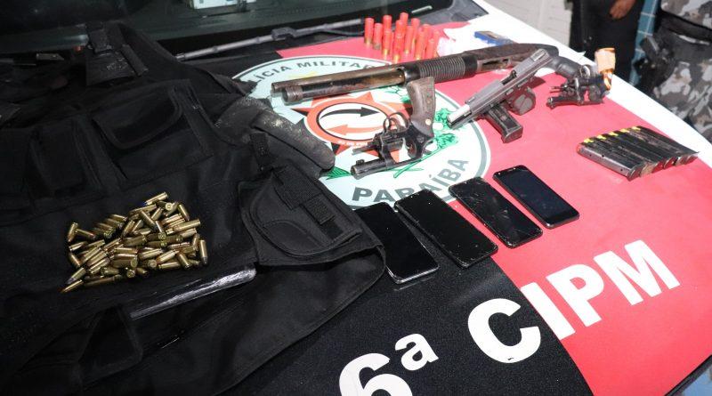 PRODUTIVIDADE: 16 armas de fogo foram apreendidas pela PMPB na última semana na Paraíba
