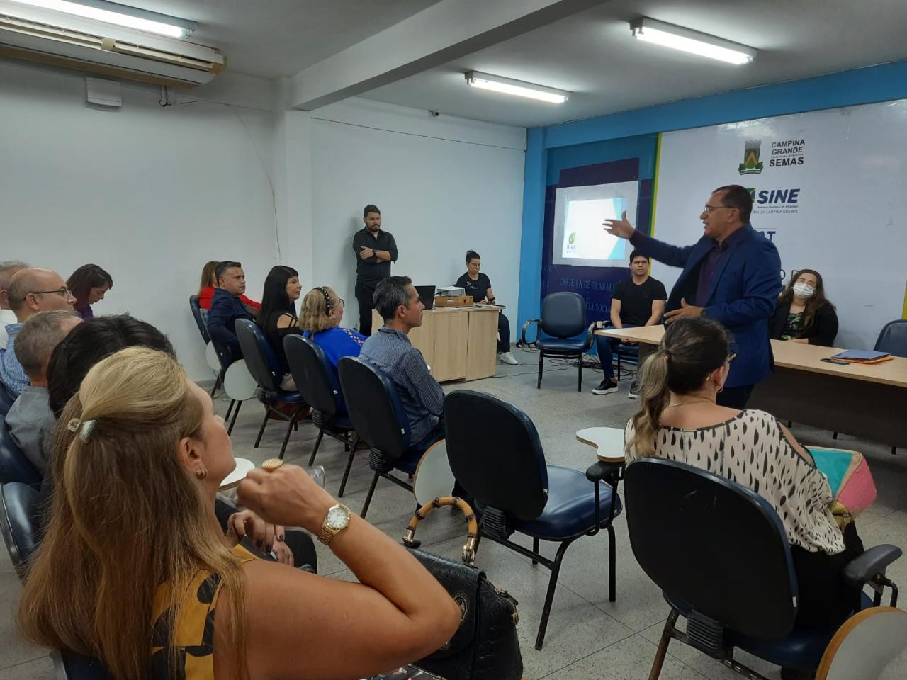 Saulo Muniz assume a coordenação do Sine-CG e anuncia projeto da Casa do Trabalhador