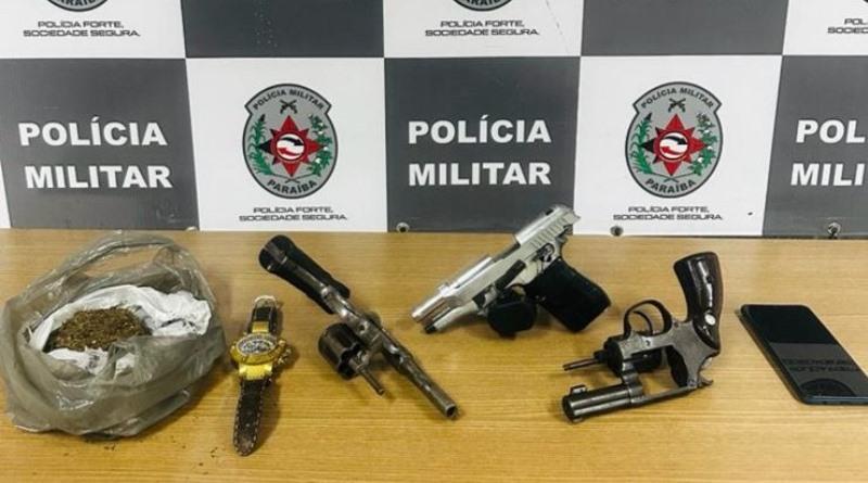 Sete armas de fogo já foram apreendidas pela PM nesta sexta-feira (02)
