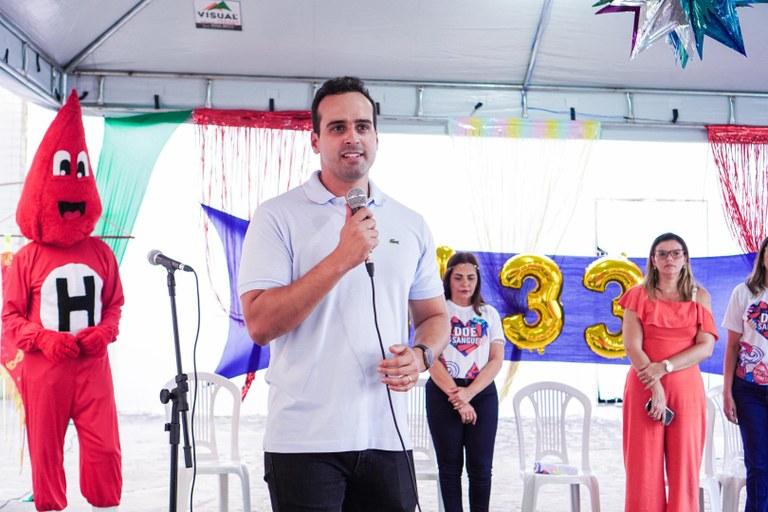 Vice-governador visita Hemocentro e faz apelo para doação de sangue no período que antecede o Carnaval
