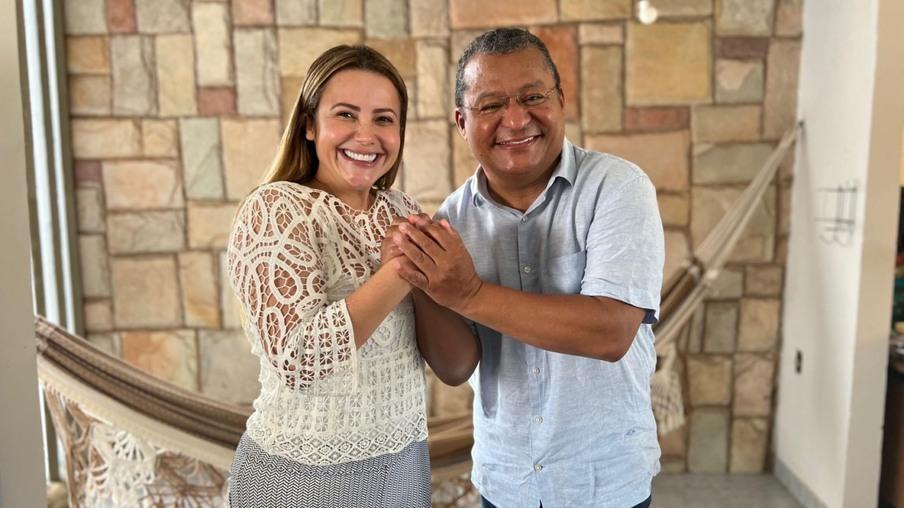Eleições 2024: Tacyana Leitão e Nilvan Ferreira discutem projetos comuns para Bayeux e Santa Rita