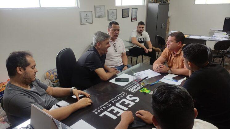 Em reunião na Sejel de Campina Grande, diretoria do Treze anuncia entrada do clube nas corridas de rua