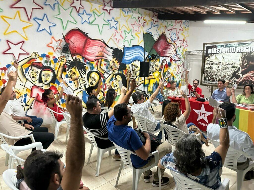 Reunião do Diretório do PT de JP decide data das prévias, baixa resolução com ausência do grupo Cartaxo e Couto