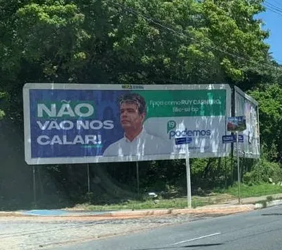 Ruy Carneiro lança campanha publicitária com o slogan “Não vão nos calar”