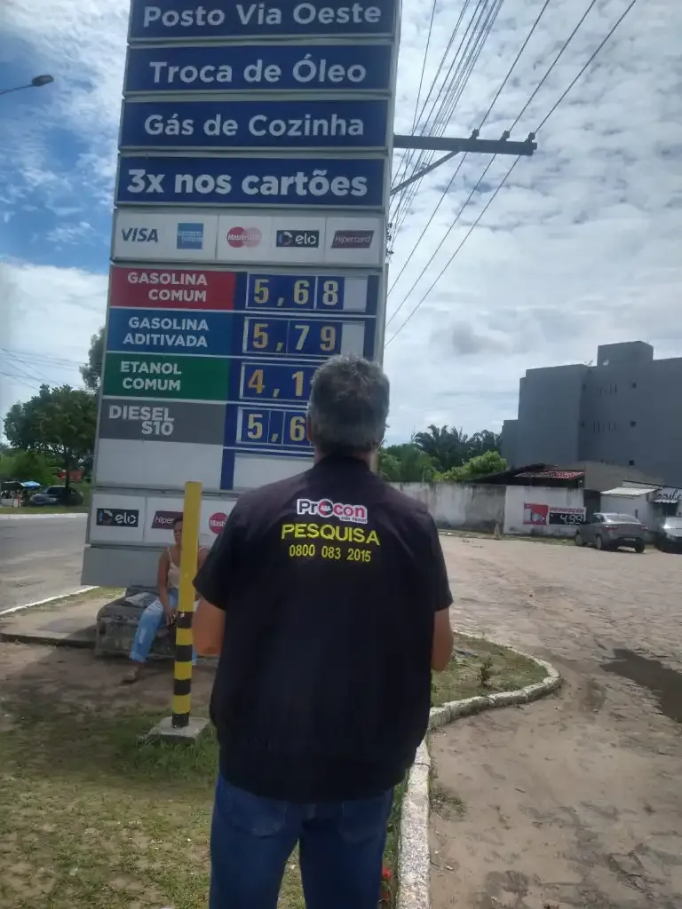 Em João Pessoa: Pesquisa de preços para combustíveis encontra o litro da gasolina oscilando entre R$ 5,490 e R$ 5,700