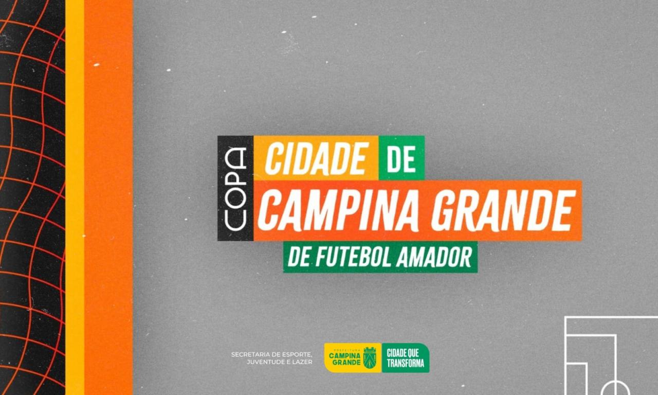 Finalistas da Copa Cidade de Campina Grande de Futebol Amador serão conhecidos no domingo