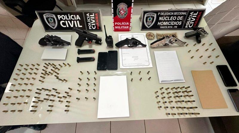 Operação Papaiz cumpre mandados e desarticula grupo criminoso na grande João Pessoa