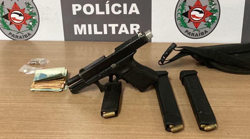 Pistola e mais de 80 munições são apreendidas com adolescente infrator na Capital