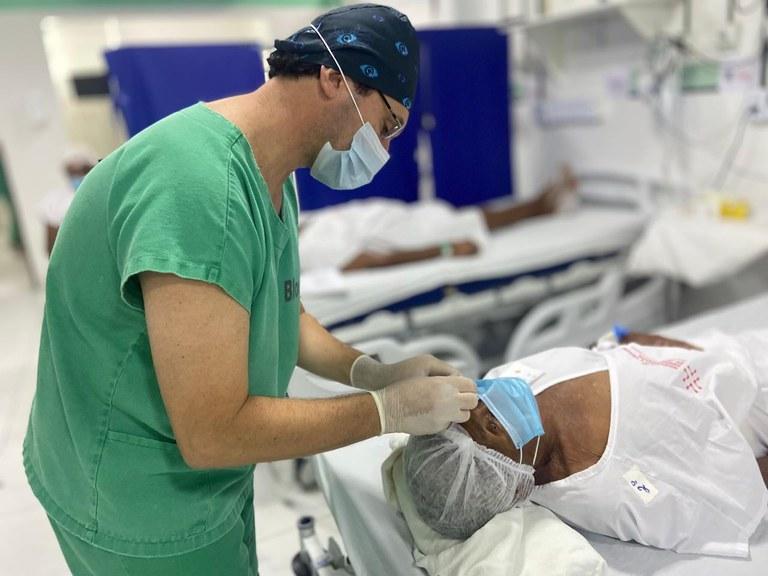 Programa Opera Paraíba realiza 250 cirurgias de catarata no Hospital de Trauma de João Pessoa
