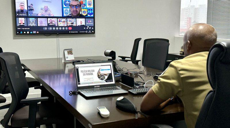 Comandante-geral da Polícia Militar participa de reunião do curso das guardas municipais