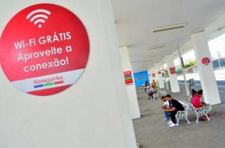 Em João Pessoa: Usuários do Terminal do Valentina Figueiredo aprovam wi-fi gratuito