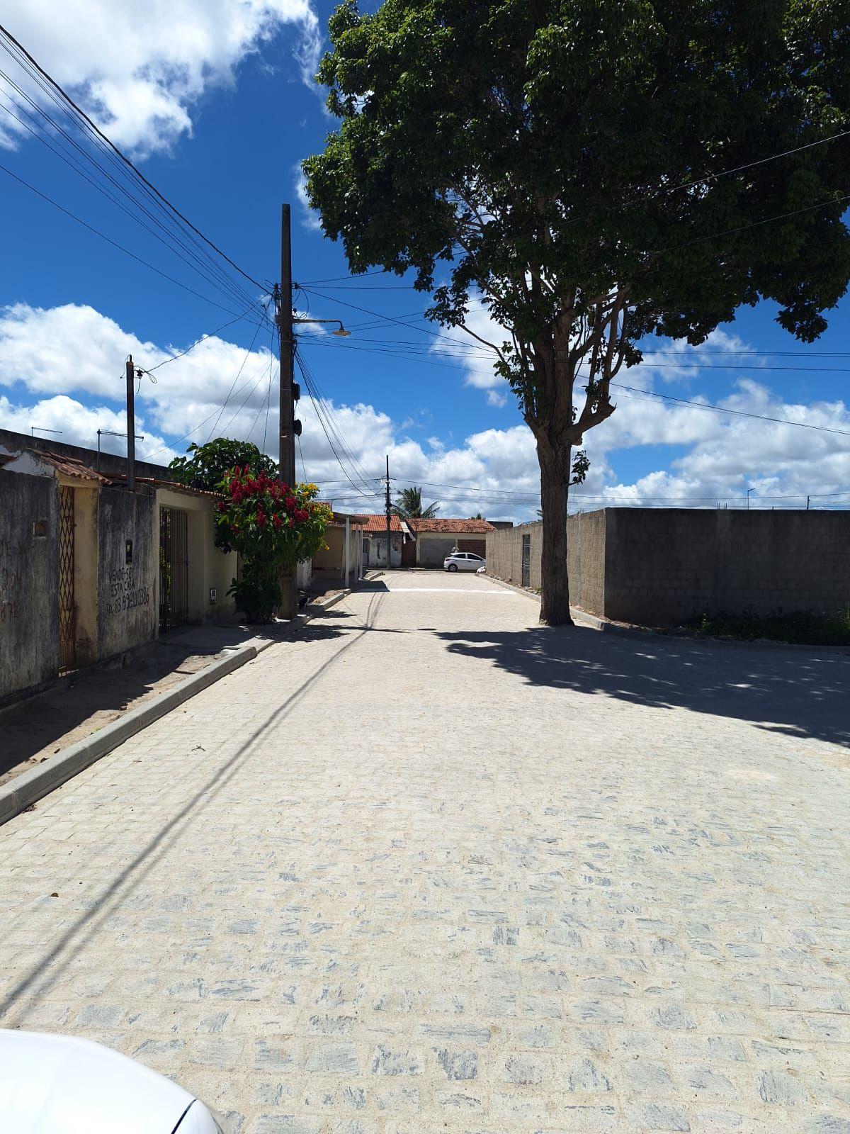 Obras de pavimentação no distrito de São José da Mata avançam e serão concluídas em breve
