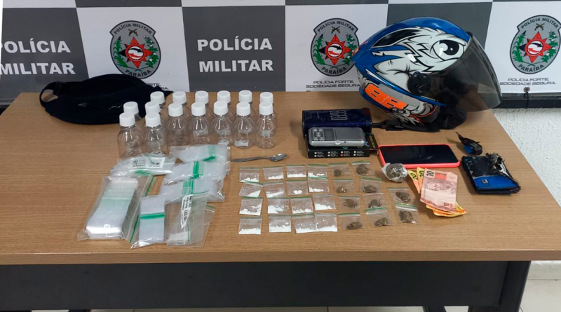Polícia Militar prende suspeito por tráfico de drogas na zona sul da Capital