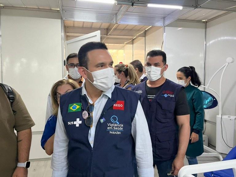 Saúde amplia leitos pediátricos de UTI no Trauma de Campina Grande para atender casos graves de síndromes respiratórias