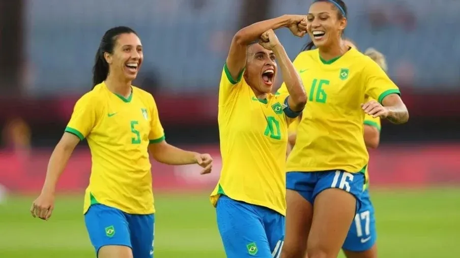 Amistoso: Seleção brasileira feminina goleia Jamaica na Arena Pernambuco - VEJA OS GOLS