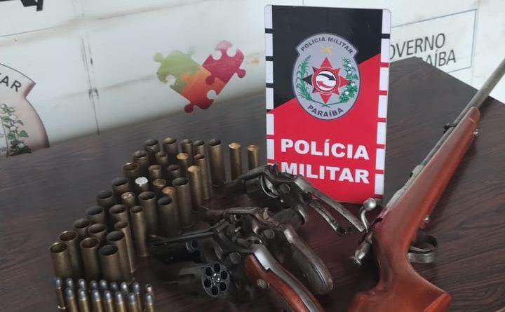 Polícia Militar desarticula oficina clandestina de armas de fogo que funcionava em Ibiara