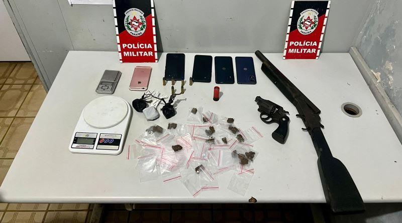 Polícia Militar frustra novos crimes e desarticula grupo armado que atuava no tráfico, no litoral norte