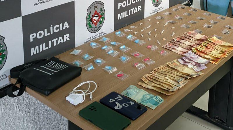 Polícia Militar prende dupla suspeita de atuar no tráfico de drogas na zona sul de João Pessoa