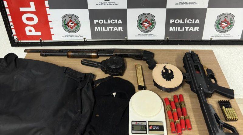 Polícia Militar prende suspeito e apreende três armas de fogo em ações na capital