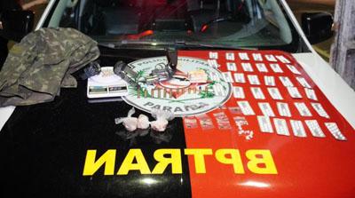 São João em Santa Rita: Polícia Militar apreende arma de fogo e drogas nas proximidades de evento