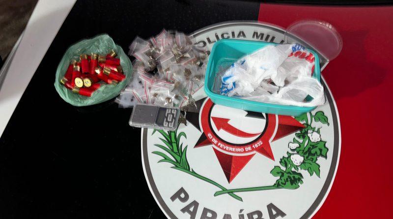 Acusado de tráfico é preso após ação da PM em comunidade